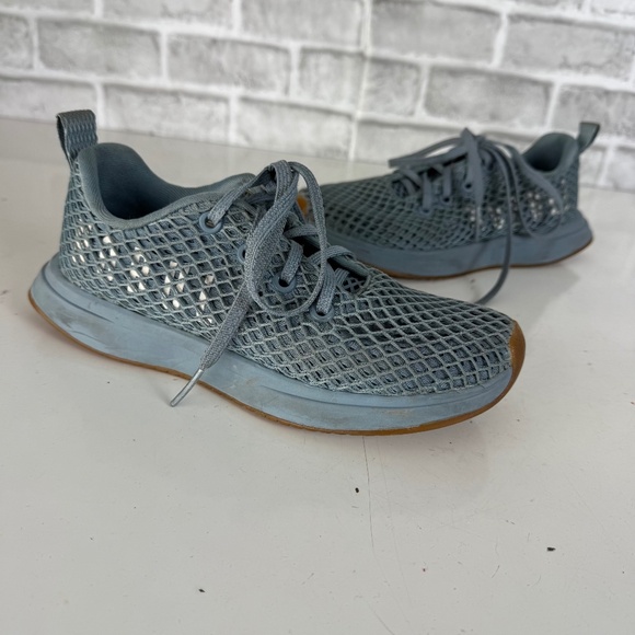 NOBULL Mesh Trainers Steel Blue Athletic Gym Sneakers Mens 3.5 Womens Size 5 - Picture 1 of 8